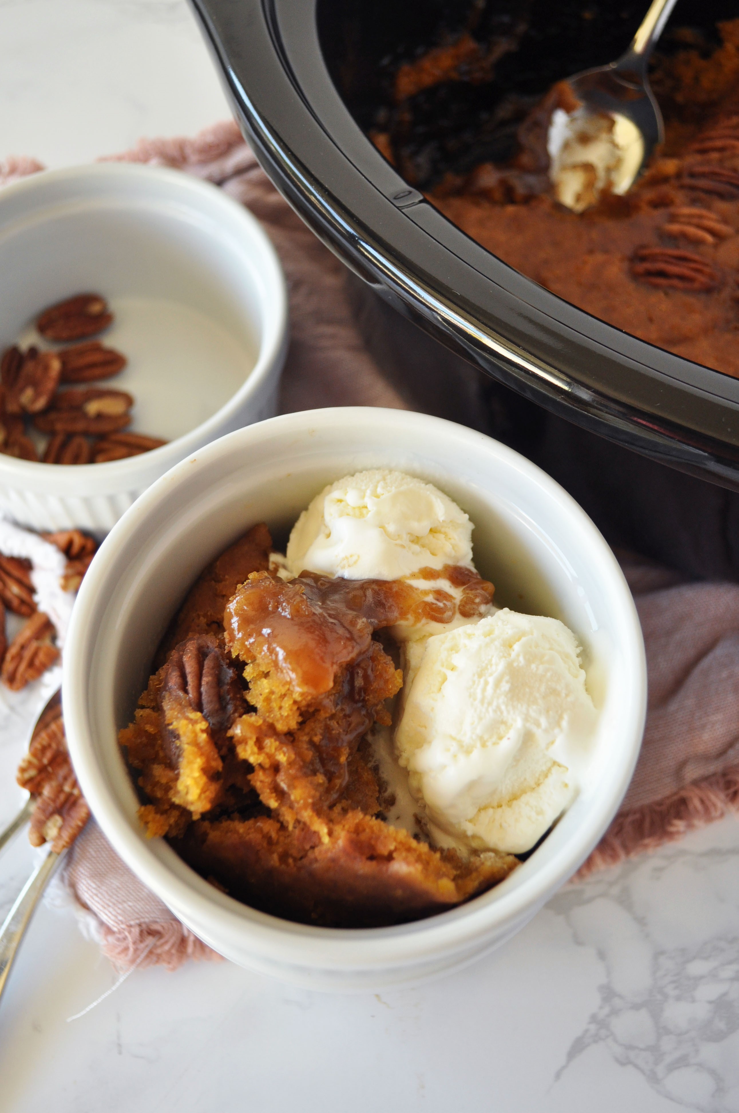 Slow Cooker Pumpkin Pudding Cake Home